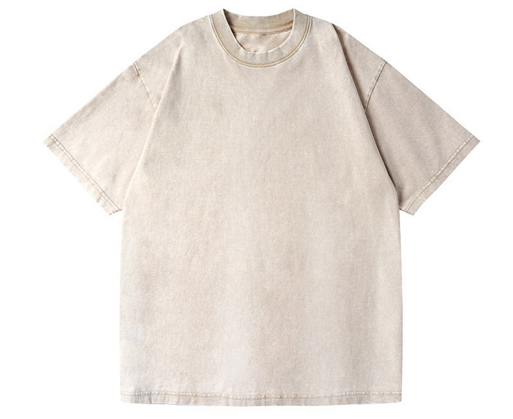 Men Women Vintage Washed Oversize TrailTee