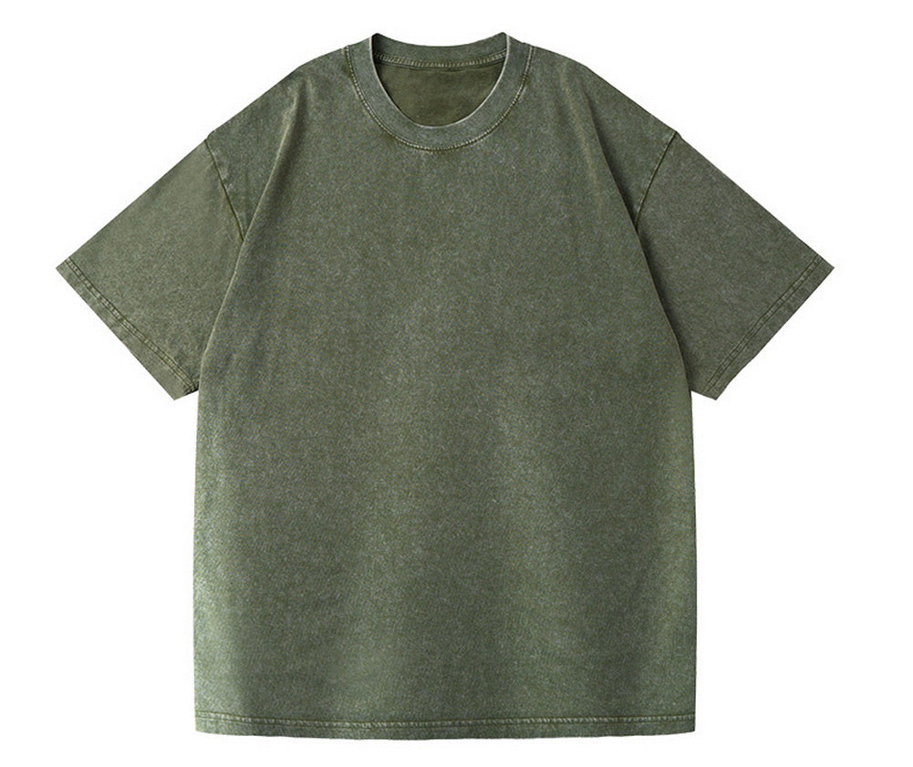 Men Women Vintage Washed Oversize TrailTee